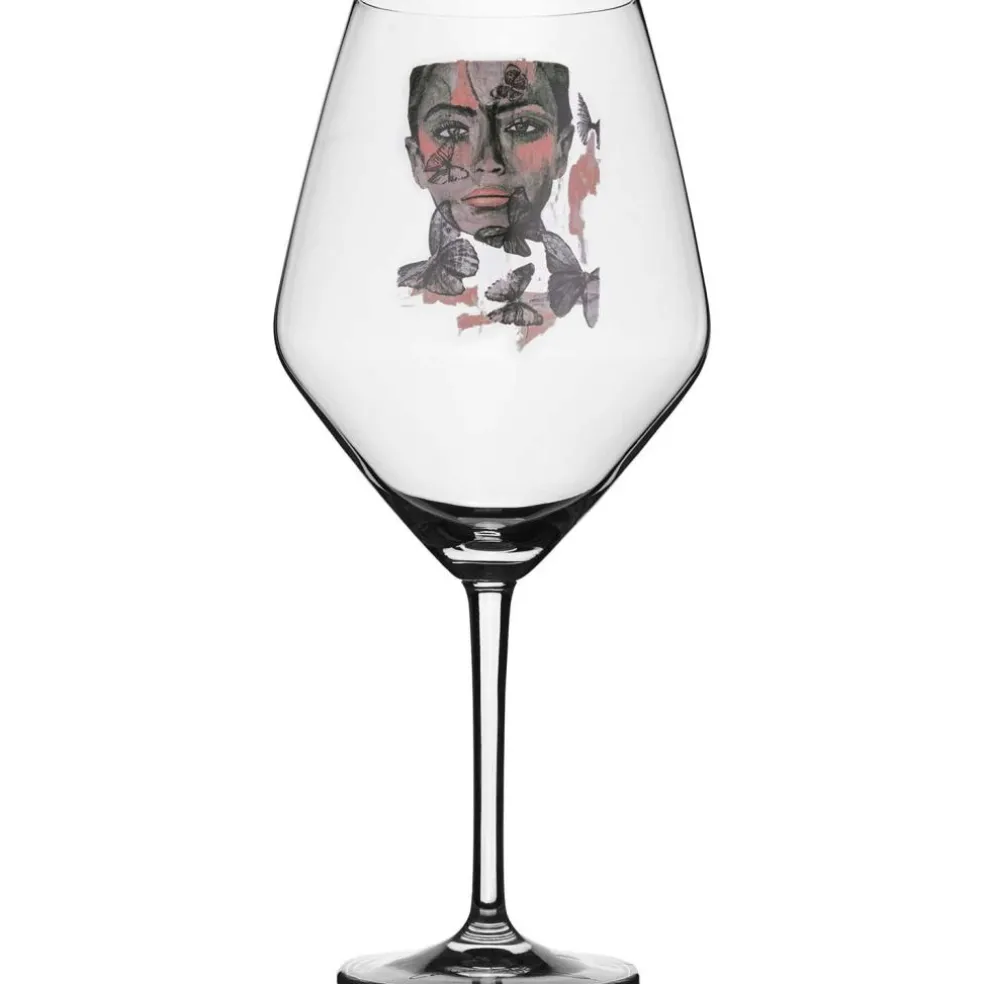 Butterfly Queen Wine Glass 75 cl