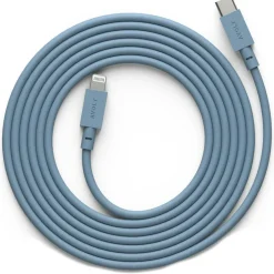 Cable 1 USB C to Lightning Charging Cable , 2m, Stockholm Black