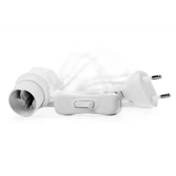 Cable With Switch 5 m, Transparent