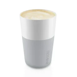 Cafe Latte Mug 2-pack 36 cl, Carbon Black