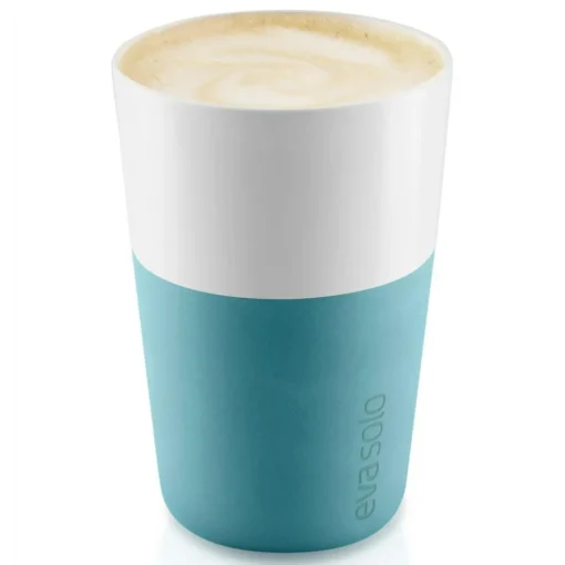 Cafe Latte Mug 2-pack 36 cl, Carbon Black