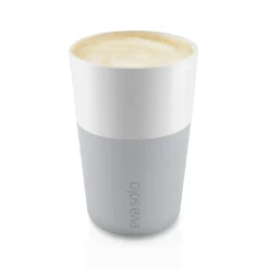 Cafe Latte Mug 2-pack 36 cl, Carbon Black