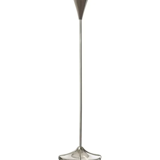 Candle Holder 25 cm, Chrome