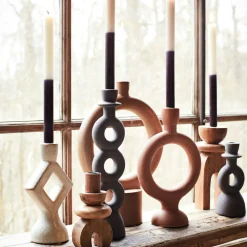 Candle holder, Off-White