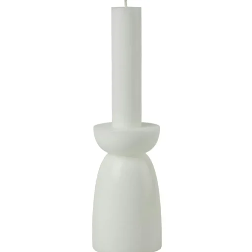 Candleholder Candle L, White