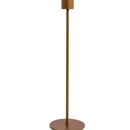 Candlestick 29 cm, Coconut