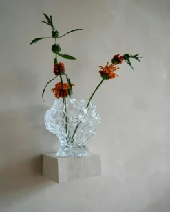 Canyon Medi- Clear Vase 18 cm, Smoke