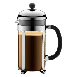 CHAMBORD Coffee Press 8 Cups, Chromium