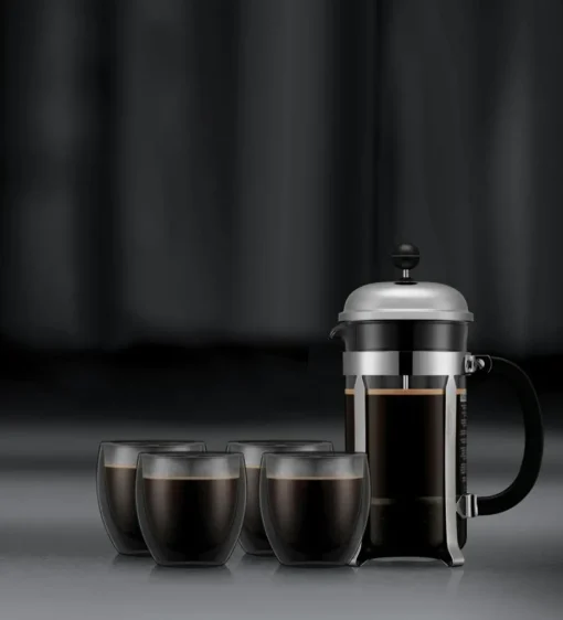 CHAMBORD Coffee Press 8 Cups, Chromium