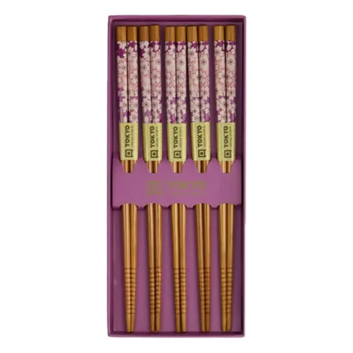 Chopsticks 5-pack, Black