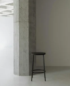 Circa Bar Stool 65 cm, Brown Leather / Ultra leather 41574