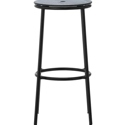 Circa Bar Stool 65 cm, Brown Leather / Ultra leather 41574