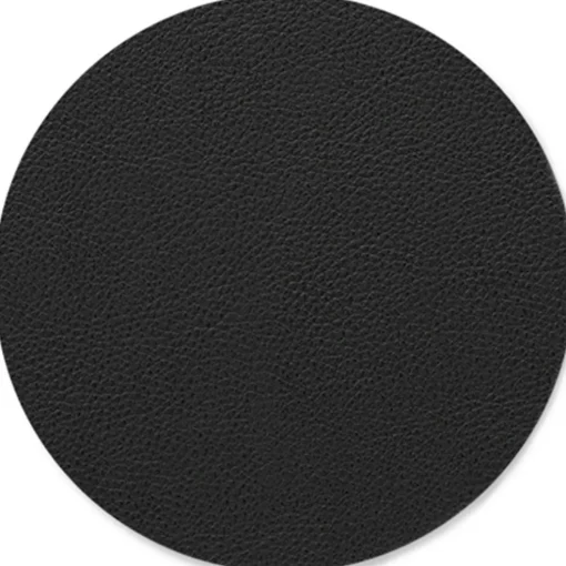 Circle Coaster Serene 10 cm, Black