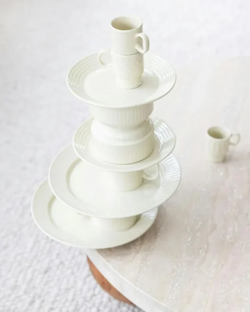 Coffee & More Espresso Cups 4-pack, White