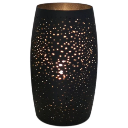 Colby Table Lamp, Sand-Black