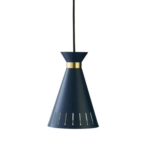 Cone Pendant, Azure Blue