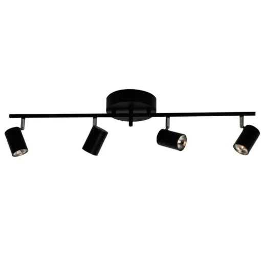 Correct Ceiling Light 4 Low, Black