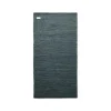 Cotton Rug Steel Grey, 60x90 cm