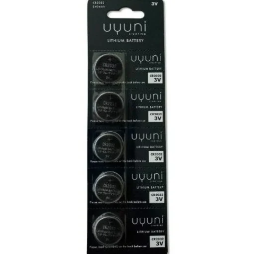 CR2032 Battery 3V 240mAh, 5-pack