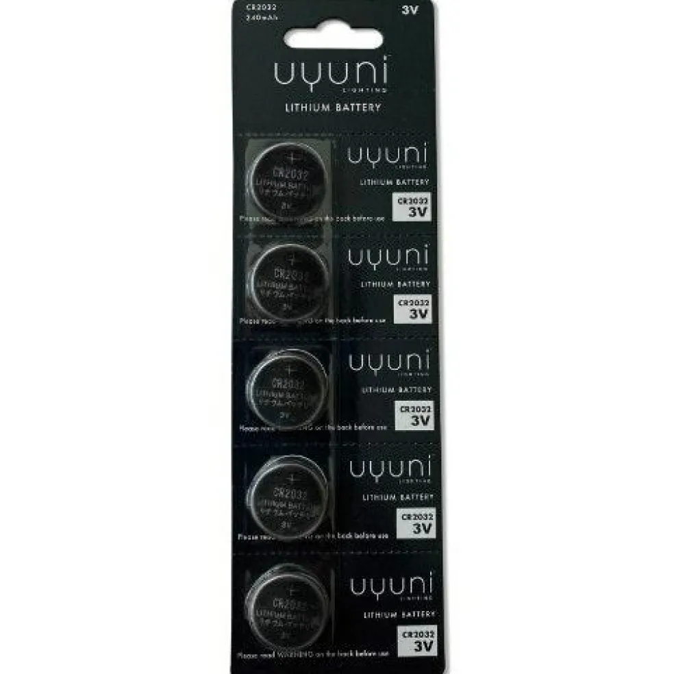 CR2032 Battery 3V 240mAh, 5-pack