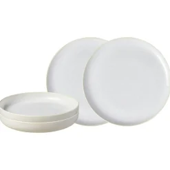 Crafted Cotton Tableware Set, 4 Pieces