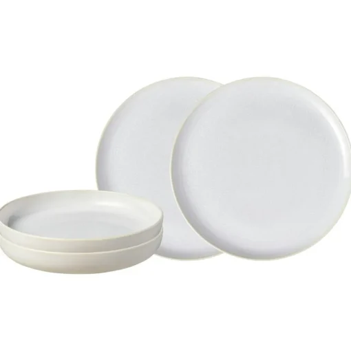 Crafted Cotton Tableware Set, 4 Pieces