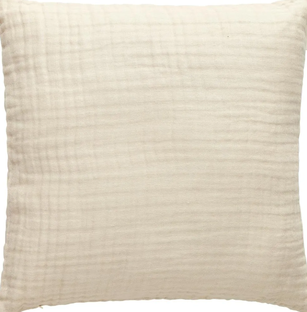 Crinkle Cushion 50x50 cm, Green