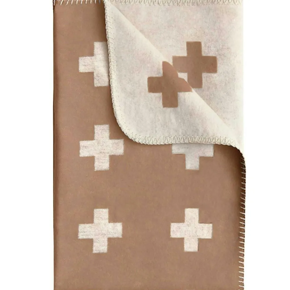 Cross Throw 150x240 cm, Black