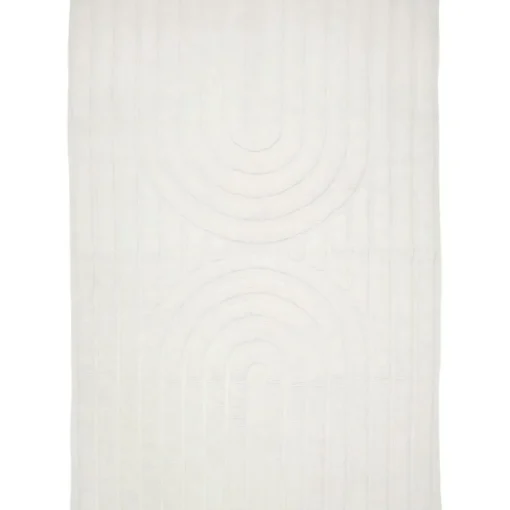 Curve Rug 170x230 cm, Natural Beige