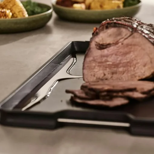 Cut&Carve Plus Chopping Board 33x47 cm, Black