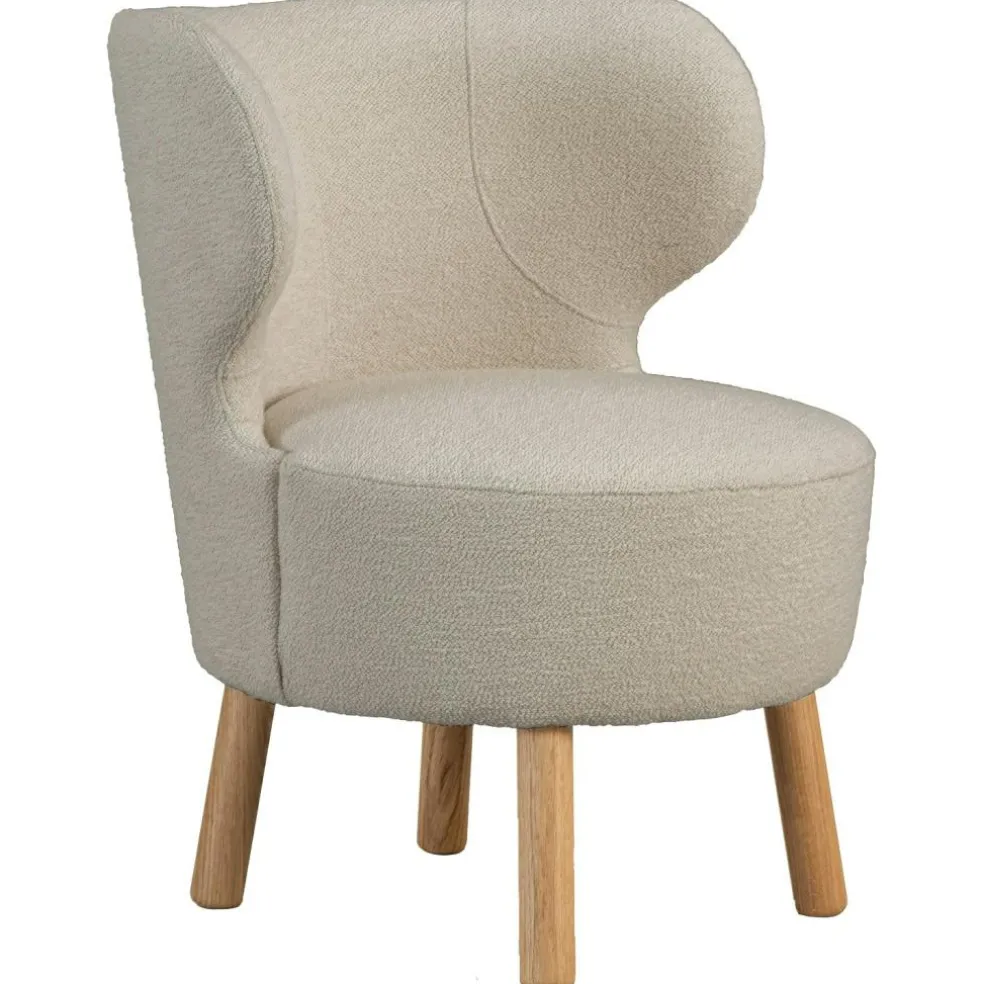 Cute Armchair Bouclé, Taupe