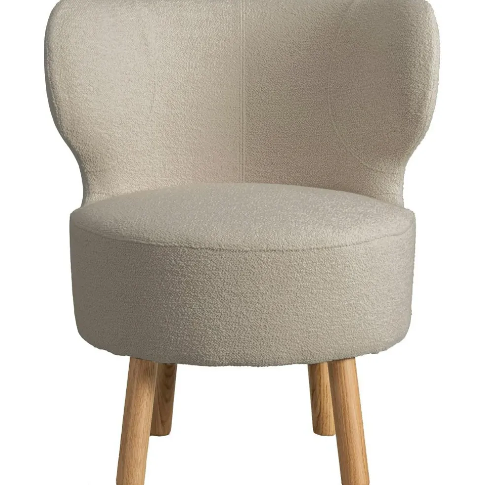 Cute Armchair Bouclé, Taupe