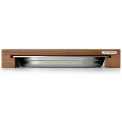 Cutting Board With One Tinplate, 39x27x6 cm