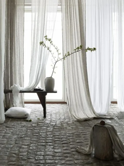 Dalsland Curtain With Heading Tape 145x290 cm, White