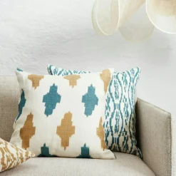 Deccan Cushion Cover 50x50 cm, Cactus Green