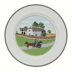 Design Naif Tallrik Flat Farmer, 27cm