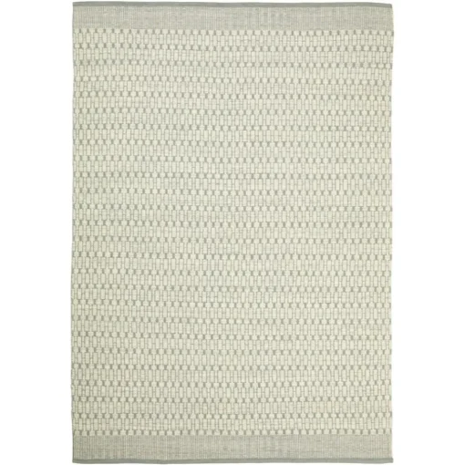 Dhurry Wool Mahi Rug 200x300 cm, Off White/Light Grey