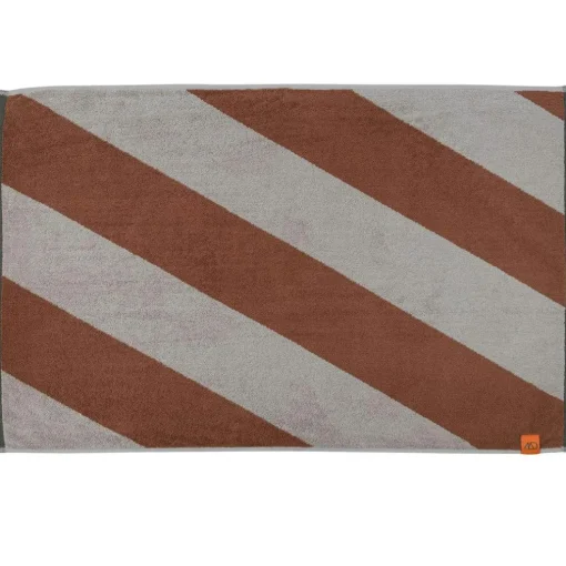 Diagonal Bath Mat 50x80 cm, Mint