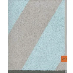 Diagonal Bath Towel 70x133 cm, Olive Green