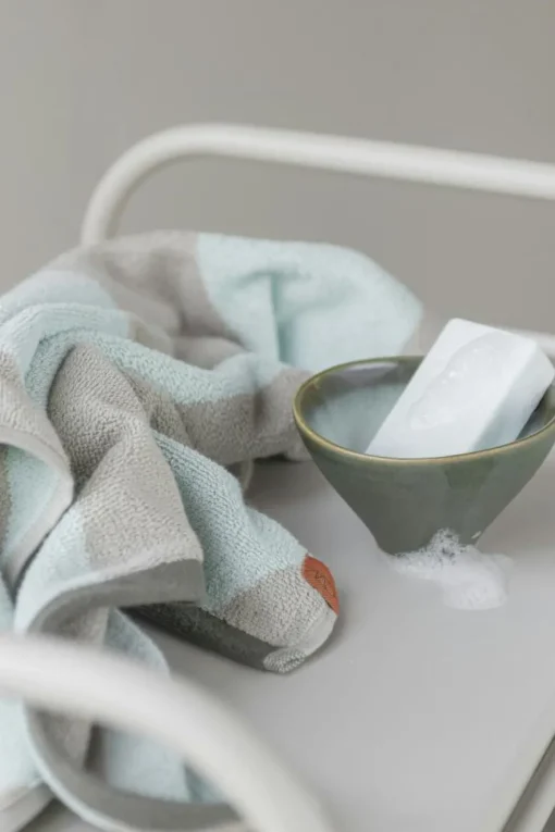 Diagonal Guest Towel 40x55 cm 2-pack, Mint