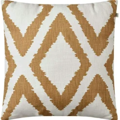 Diamond Cushion 50x50 cm, Heaven Blue / Off White