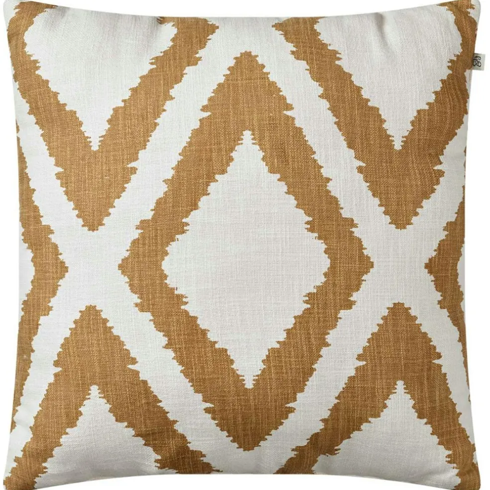 Diamond Cushion 50x50 cm, Heaven Blue / Off White