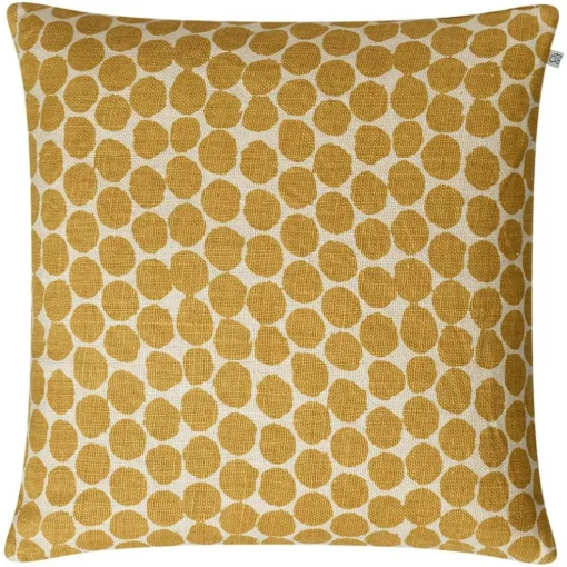 Dot Ari Cushion Cover 50x50 cm, Spicy Yellow