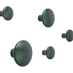 Dots Hooks Metal 5-pack, Brass