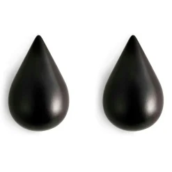 Dropit Hooks Small 2 pcs, Walnut