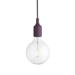 E27 Pendant, Clay Brown