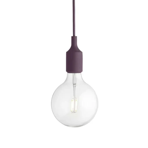 E27 Pendant, Clay Brown