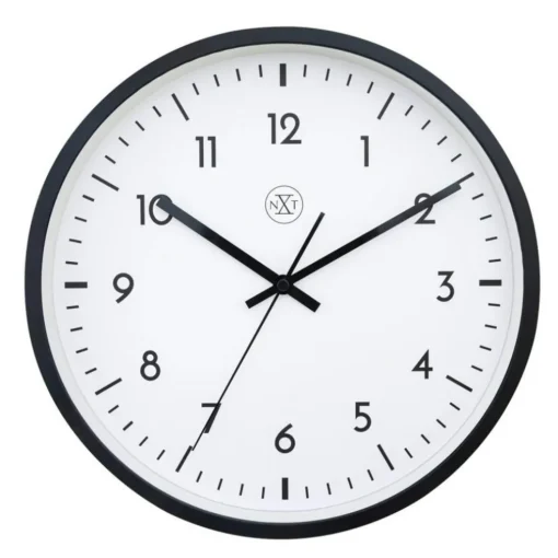 Easy Big Wall Clock Ø30 cm, Black