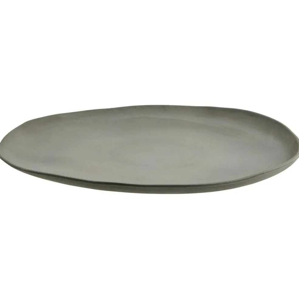 Eco Sustainable Melamine Plate 27,5 cm, Dark Grey