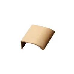 Edge Straight Handle 4 cm, Brushed Brass